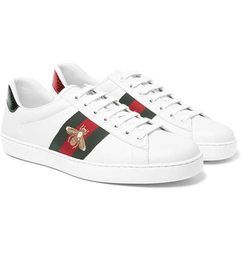 gucci white sneakers cheap|gucci white sneakers for men.